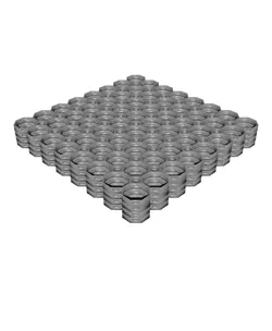 8x8 Multiboard Corner Legacy Tile - x4 Multi-Material Stack
