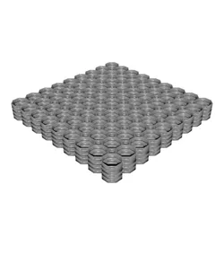 9x9 Multiboard Corner Legacy Tile - x4 Multi-Material Stack