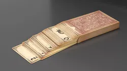 Antique Style Card Pack 3D model
