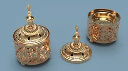 Arabic Incense Burner 3D model