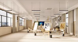art studio Low-poly 3D model