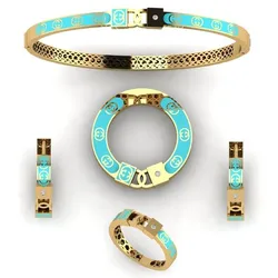 Branded enamel set