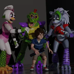 fnaf Security Breach 3d print