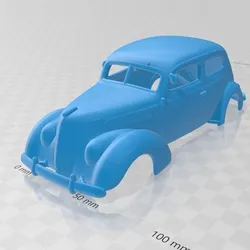 Ford V8 Model 78 Standard Tudor Sedan 1937 – STL Body Car