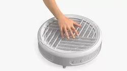 Hand on Manicure Dust Collector 3D model