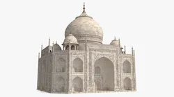 Indo-Islamic Dome Structure 3D model