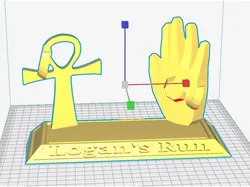 Logans Run Gun stand