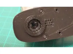 Logitech C270 web cam - with focusing ring and  mic  opening