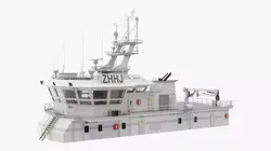 Longliner Upper Deck 3D model