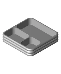 Modular Desk Tray Type 1