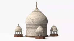 Persian Tomb Dome Architecture 3D model