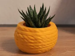 Recipiente decorativo moderno – Maceta | Portavelas - Modelo de impresión 3D gratuito