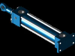 Rexroth - Bosch Hydraulic Cylinder Tie Rod Design (Single Rod Cylinder - Series CD 120D)  Cylinder Internal Diameter = 25 mm , Stroke Length S=200 mm