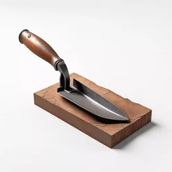 Rusty Garden Trowel 3D Model 3D model