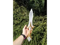 skyrim glass dagger , 3d printable version for cosplay and props