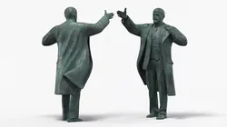 Soviet Monument Revolutionary Leader Lenin 3D model