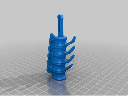 T-Rex Skeleton Tail repaired (A+B)