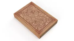 Vintage Style Closed Card Pack 3D model