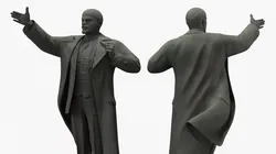 Vladimir Lenin Statue 3D model