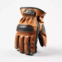 Worn Leather Work Glove 3D Model 3D model