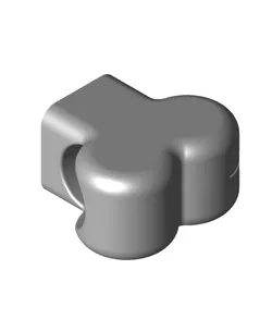 Zipper Pull - Bone