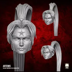 Artemis DC Fan Art 3D Printable Files for Action figures 3D print model