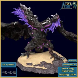 Elden Ring Nightreign : Gaping Jaw (Phase 1, 2 and 3 Everdark)