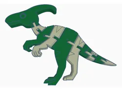 Flexi Parasaurolophus Remix