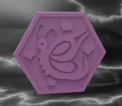 "Guardian of the Garden" Coaster - STL File for 3D Printing - STL File for 3D Printing