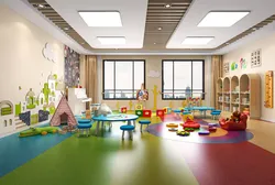 Interior of kindergarten playroom 3D model