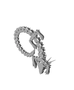 Mysticflare Articulated Dragon by Mesh Mayhem