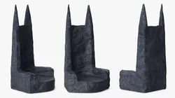 Obsidian Ruler Chair 3D model