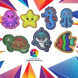 Set 7 CALLET CUTTERS Marine World #2