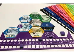 Suburbia Board Game bits