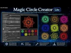 Unity Magic Circle Creator Lite 3D model