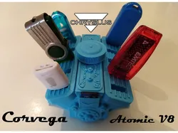 USB HOLDER - Corvega Atomic V8 Motor style
