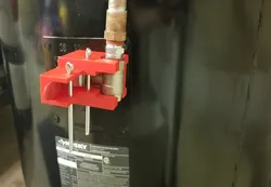 Valve lockout