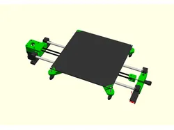 Y axis for DIY 3D printer V1.2