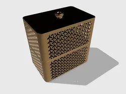 Caja de almacenamiento modular, apilable, con tapa (pequeña) - Modelo de impresión 3D gratuito