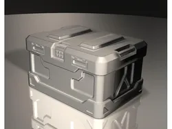 Cover crate #1 for table top stuff. Enclosed and casket versions.