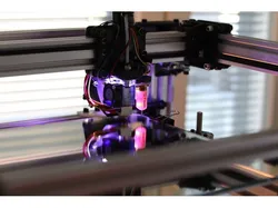 D-Bot 3D printer simple addon parts for original D-Bot build