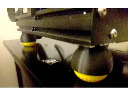 Ender 3 4040 Slide in Foam Golf Ball Foot Damper