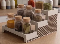 Estante de especias moderno - Modelo de impresión 3D gratuito