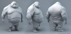 Fat Dude Jack 3D print model