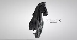 Forepart of a Horse at The British Museum London 3D print model