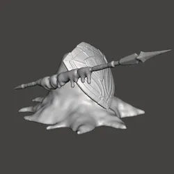 HOPLITE MONSTER MINIATURE MODEL FOR FANTASY GAMES RPG DND