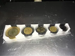 Mexican coins organizer