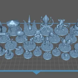 Munchkin Quest Boardgame Monster Figures (WIP)