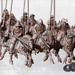 Revived Yeomen on Horse of Nájera Retinue Set