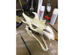 Skyrim Dragon Skull Sliced for Minimal/No Support Printing (Easy Print)